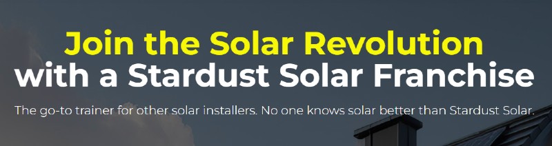 stardust solar franchise opportunities